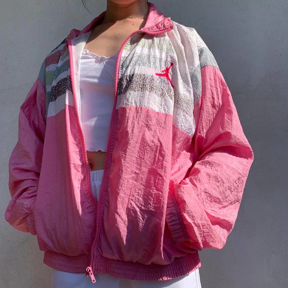 1980s Pink Jordan Jacket